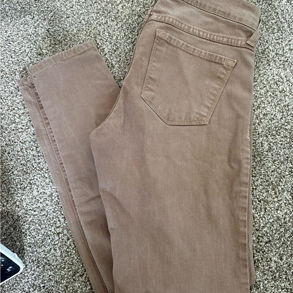 Flying Monkey Tan Skinny Jeans